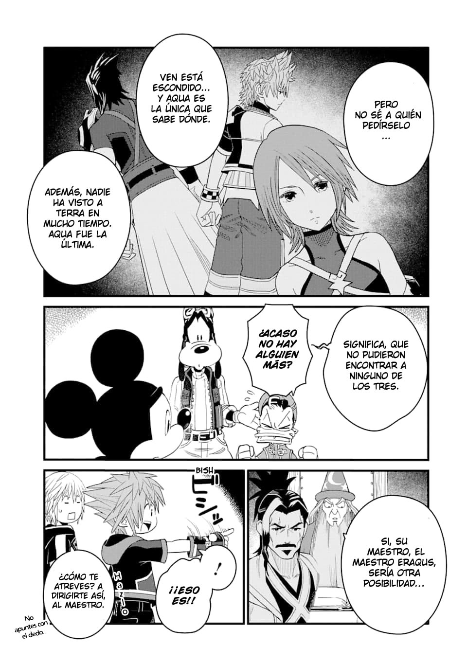 Read kingdom Hearts III ES Manga Online