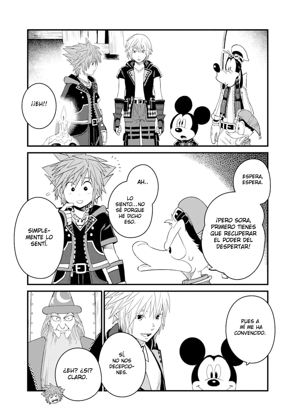Read kingdom Hearts III ES Manga Online