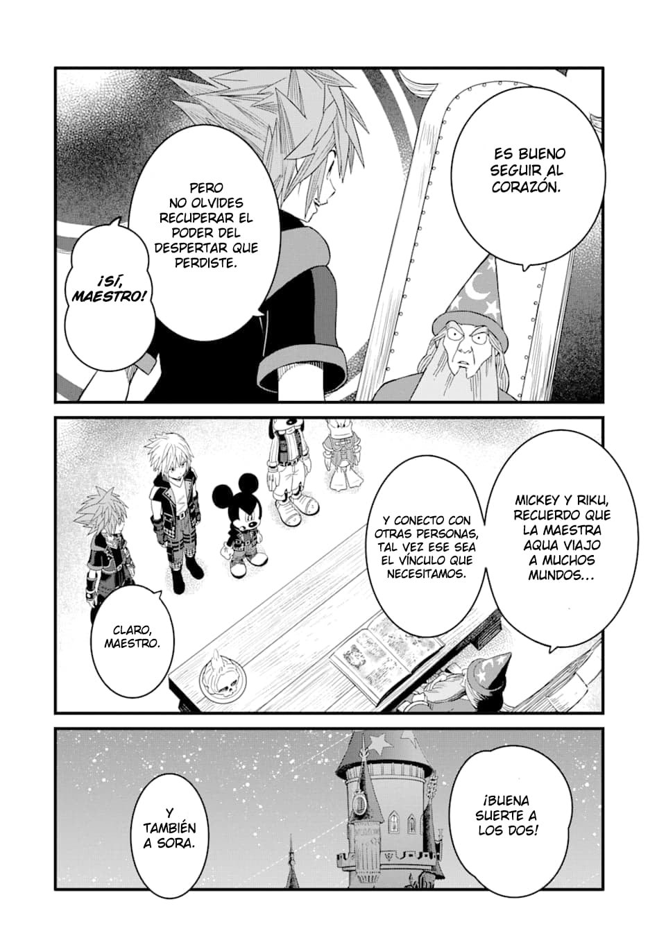 Read kingdom Hearts III ES Manga Online