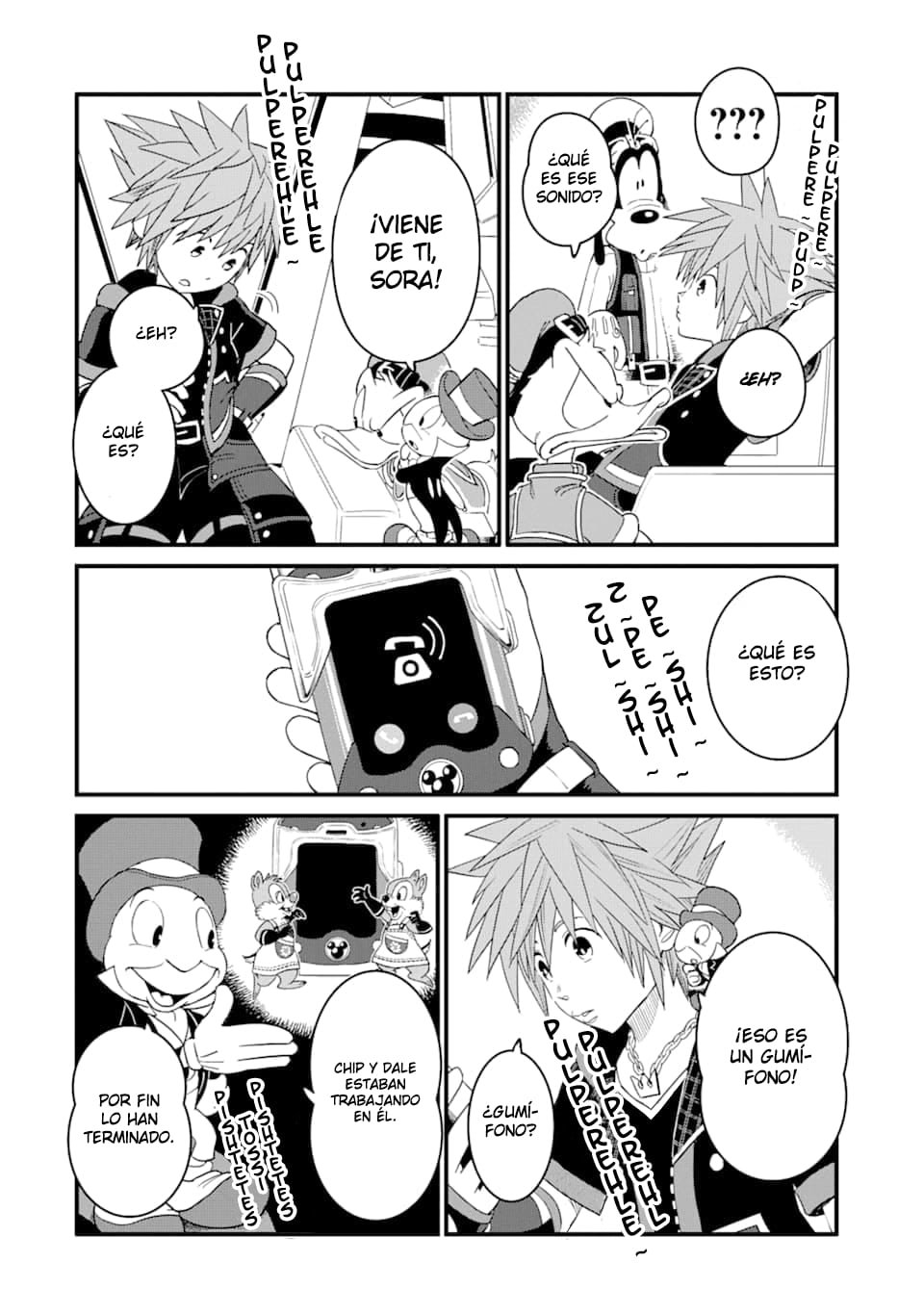 Read kingdom Hearts III ES Manga Online