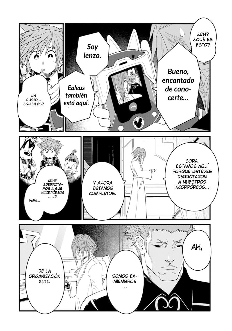Read kingdom Hearts III ES Manga Online