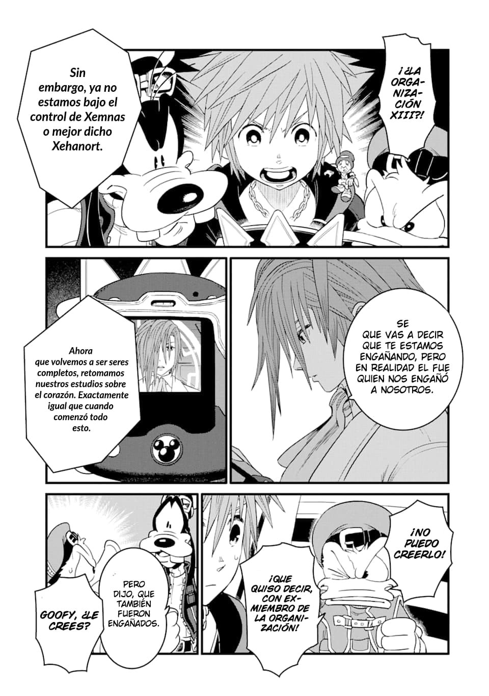 Read kingdom Hearts III ES Manga Online