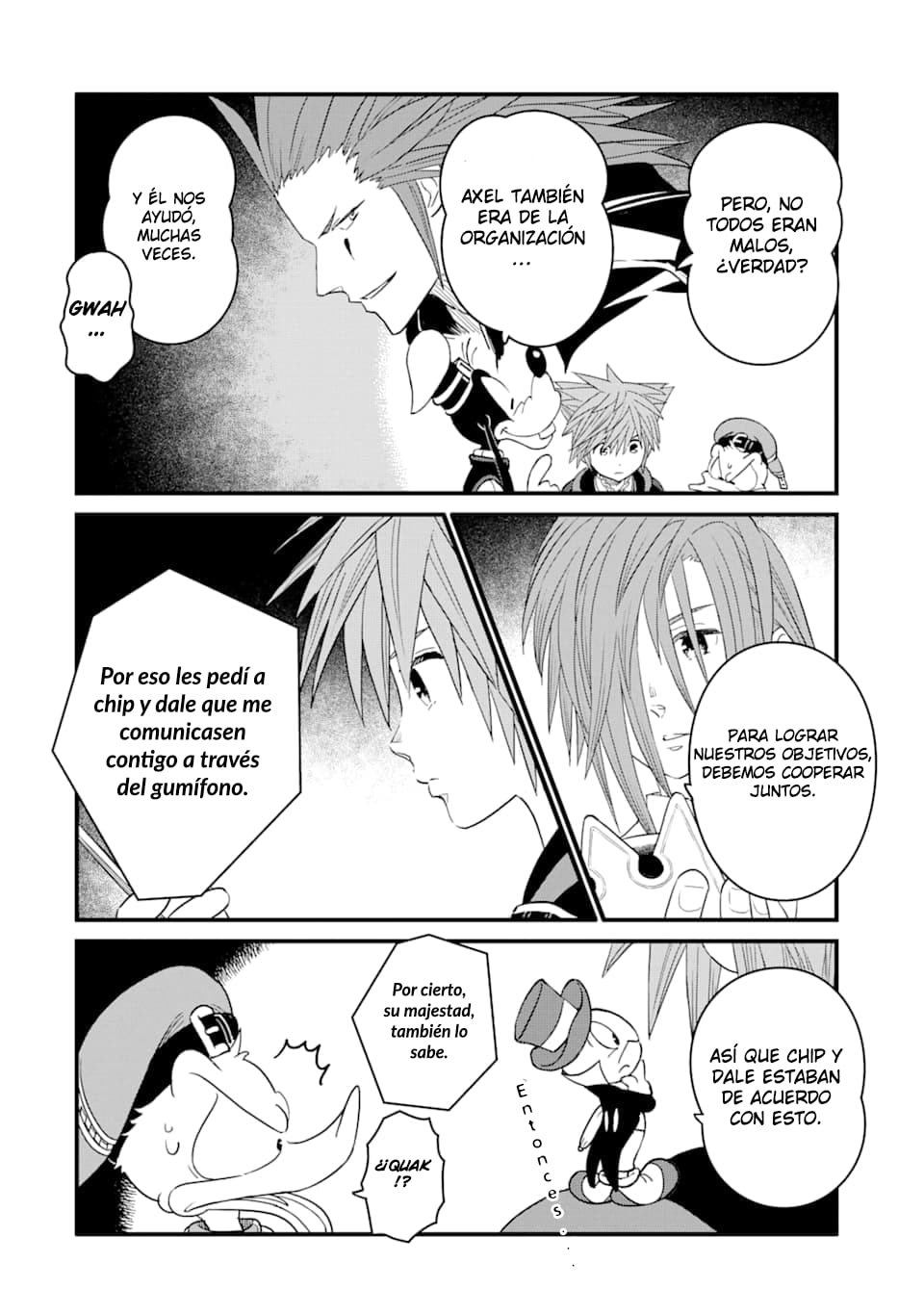 Read kingdom Hearts III ES Manga Online