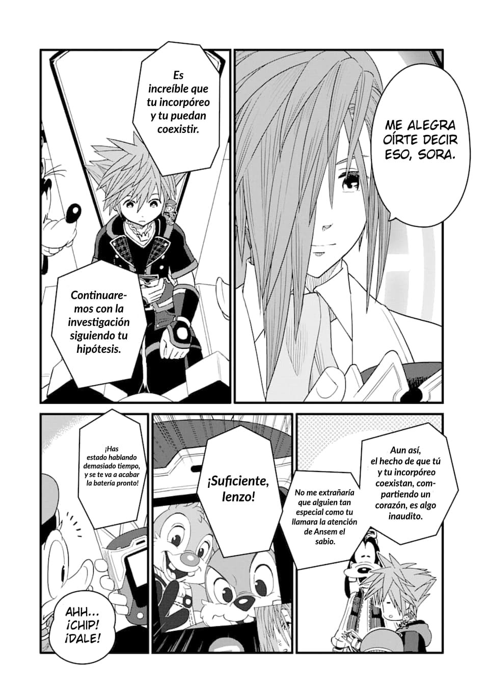 Read kingdom Hearts III ES Manga Online