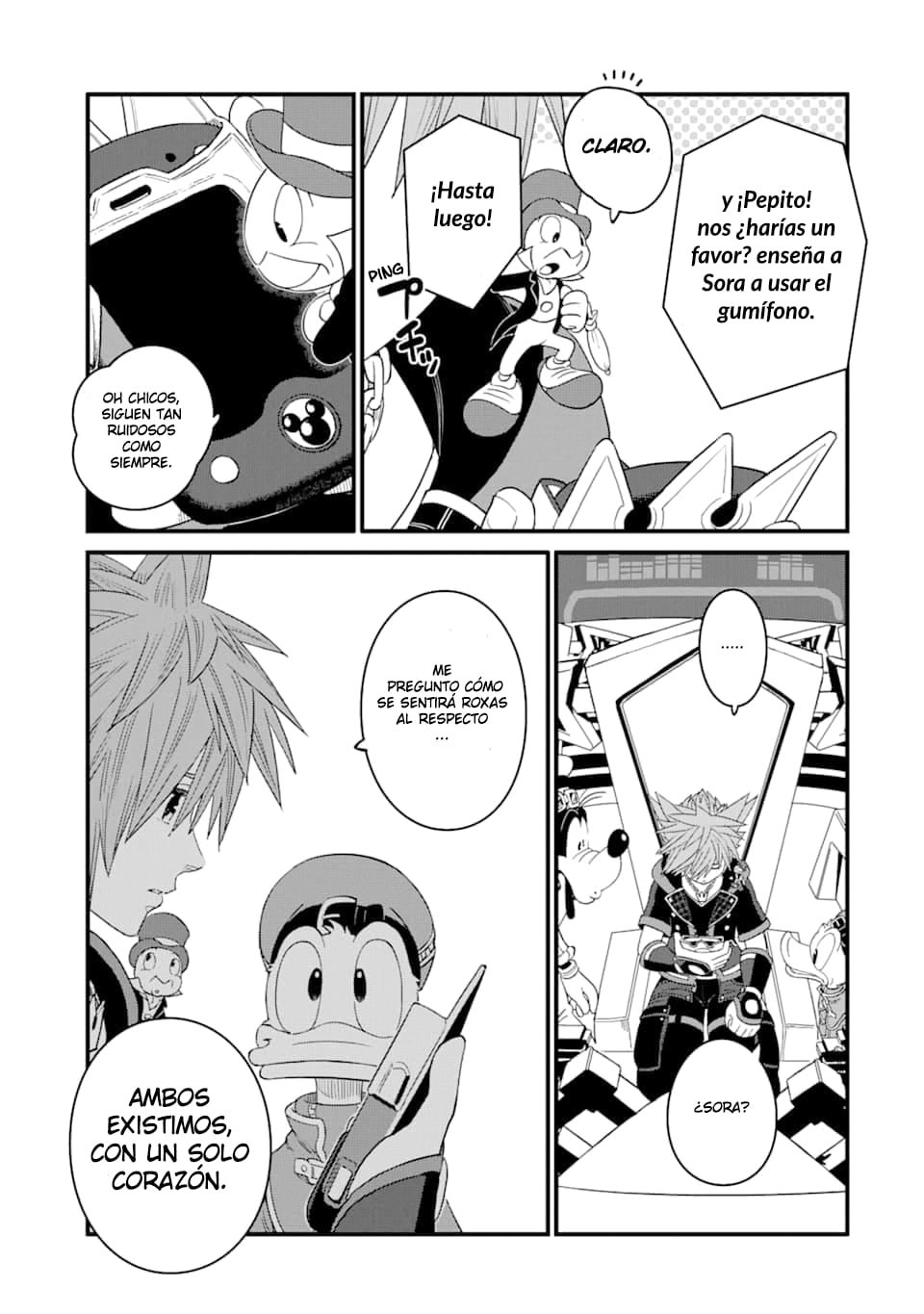 Read kingdom Hearts III ES Manga Online
