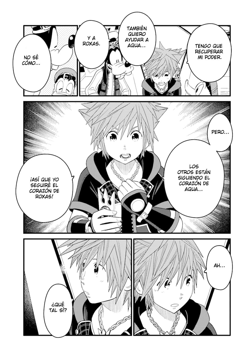 Read kingdom Hearts III ES Manga Online