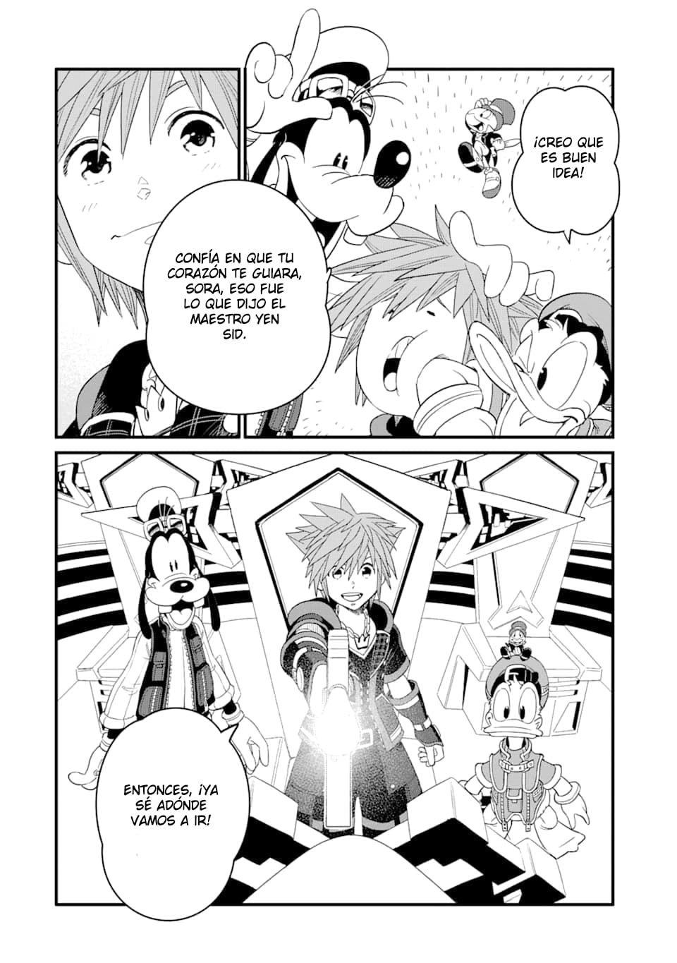 Read kingdom Hearts III ES Manga Online