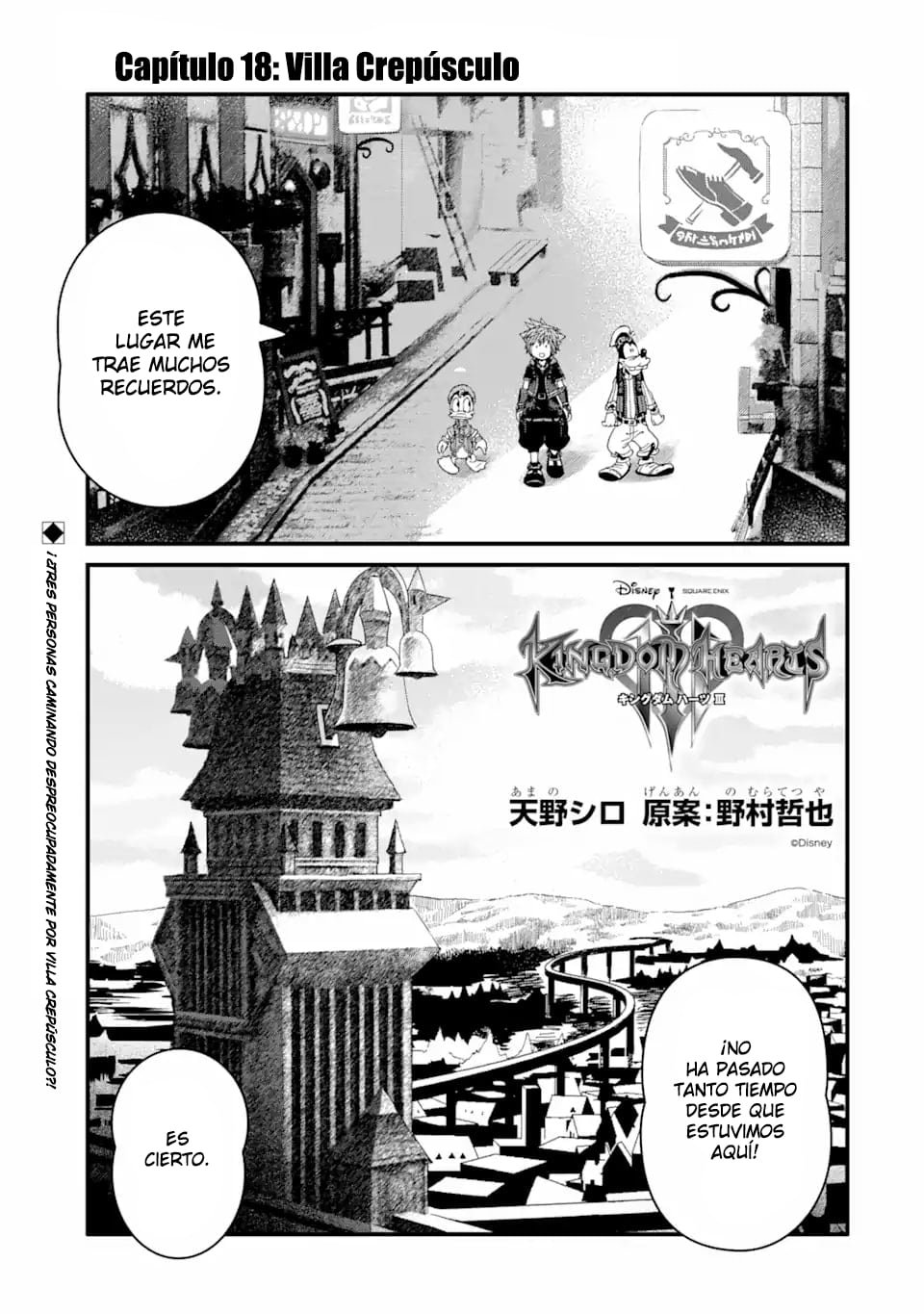 Read kingdom Hearts III ES Manga Online