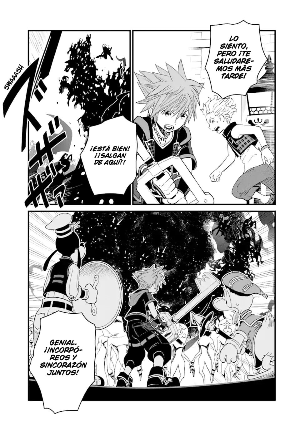 Read kingdom Hearts III ES Manga Online