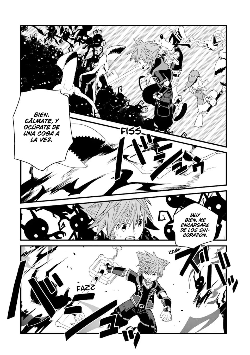Read kingdom Hearts III ES Manga Online