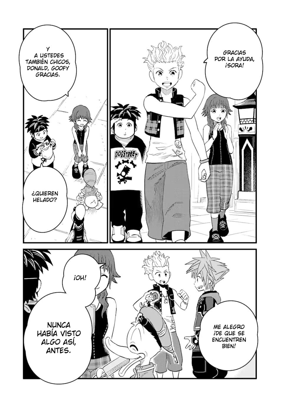 Read kingdom Hearts III ES Manga Online