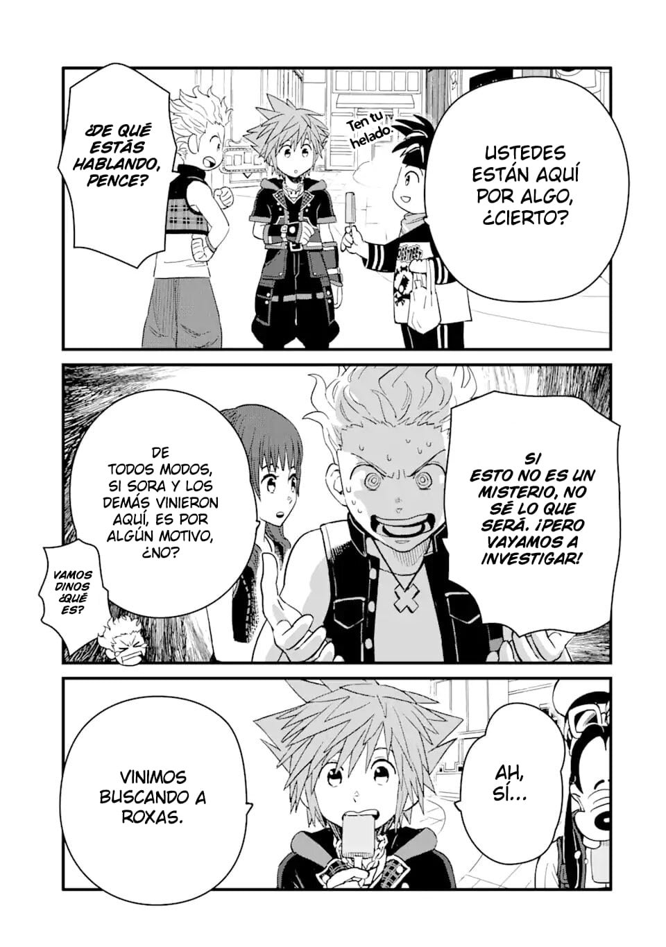 Read kingdom Hearts III ES Manga Online