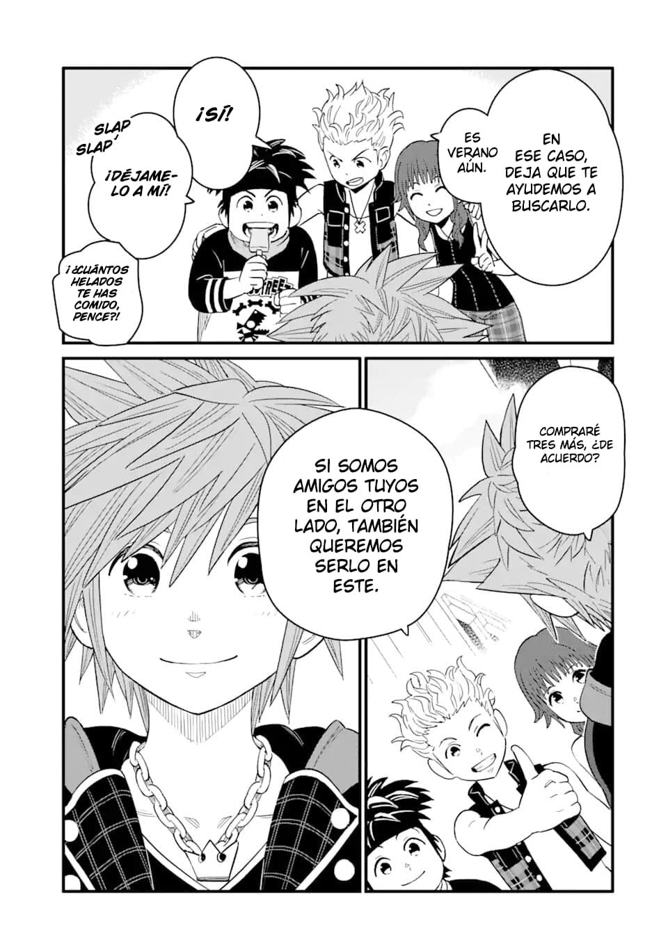 Read kingdom Hearts III ES Manga Online