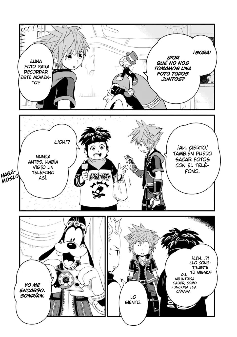 Read kingdom Hearts III ES Manga Online