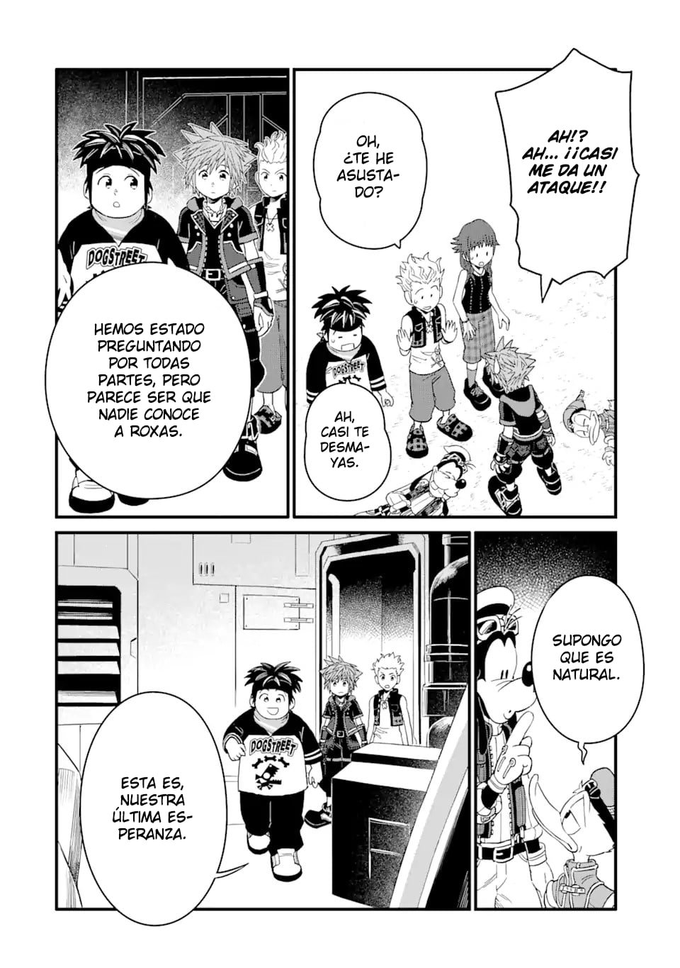 Read kingdom Hearts III ES Manga Online