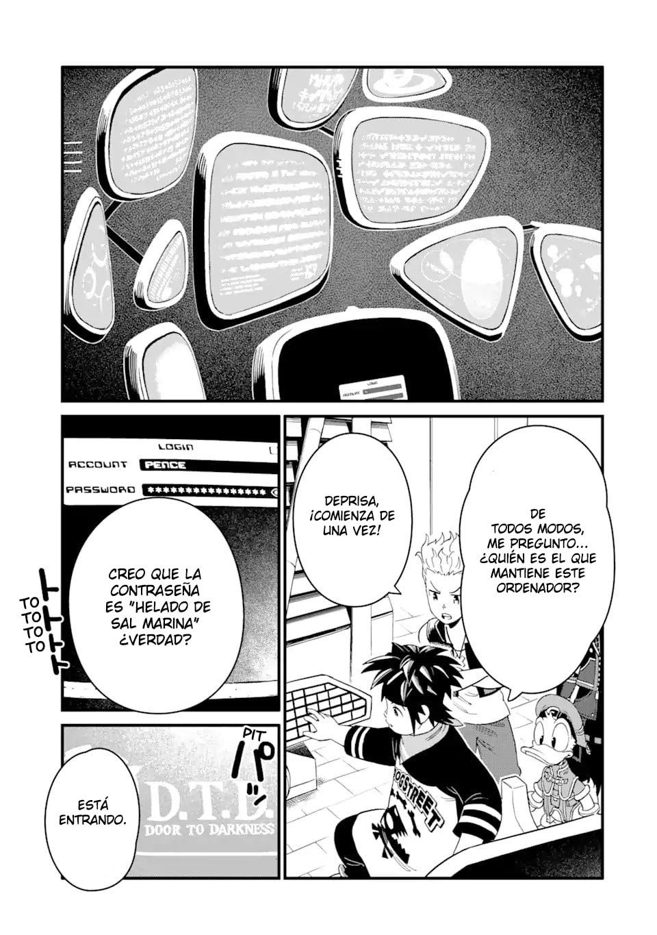 Read kingdom Hearts III ES Manga Online