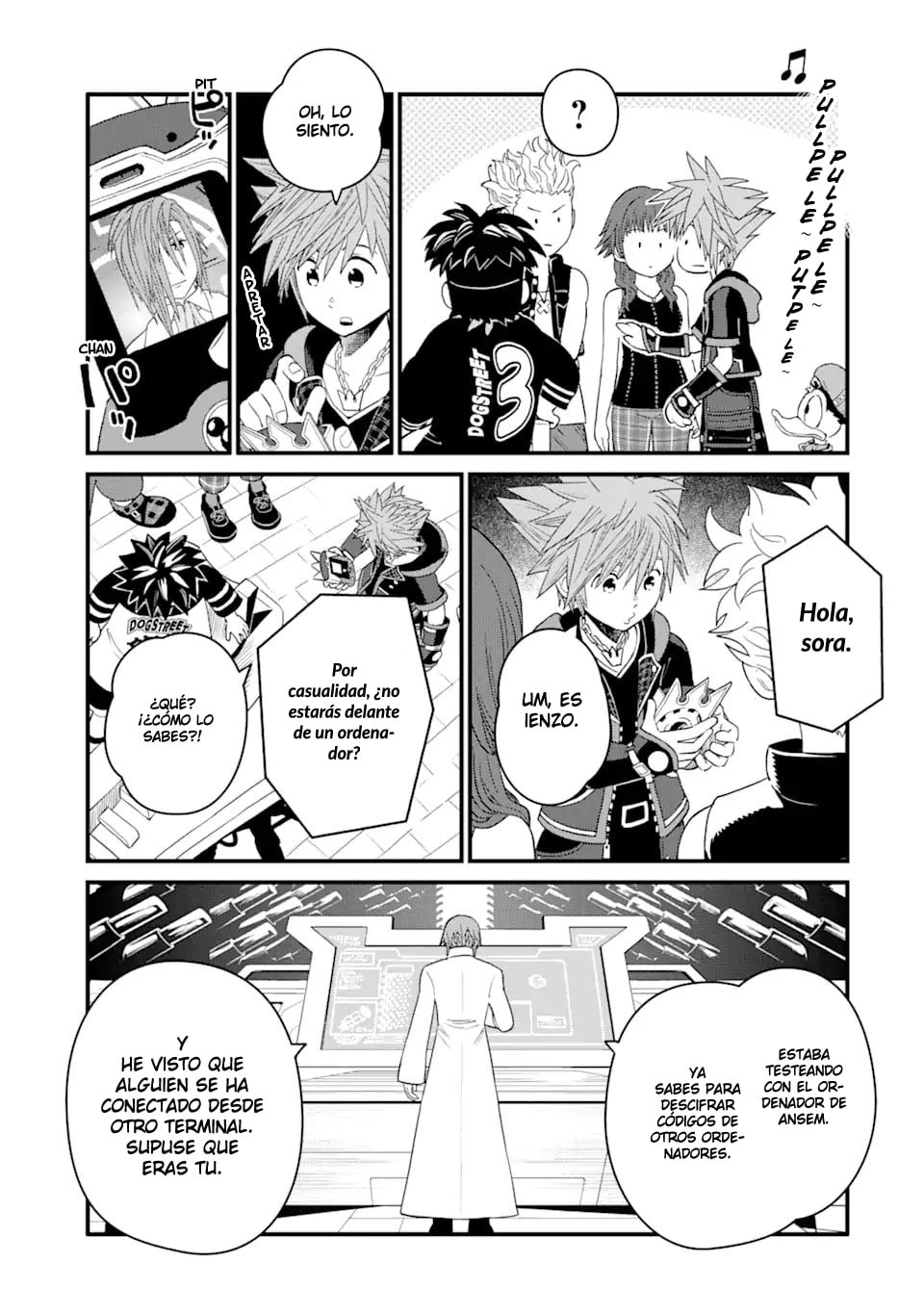 Read kingdom Hearts III ES Manga Online
