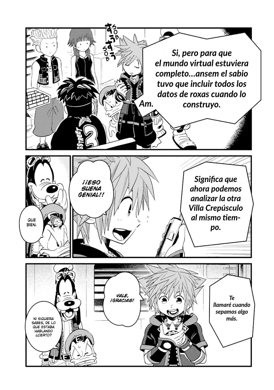 Read kingdom Hearts III ES Manga Online