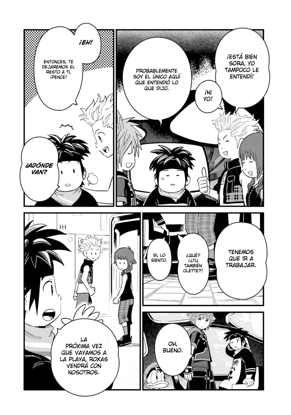 Read kingdom Hearts III ES Manga Online