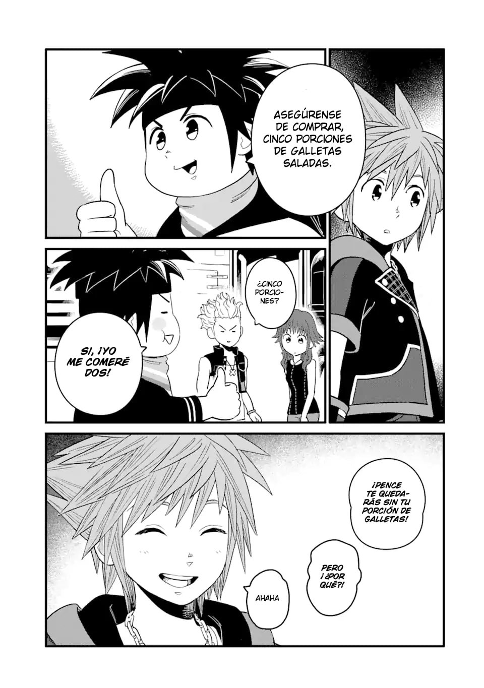Read kingdom Hearts III ES Manga Online
