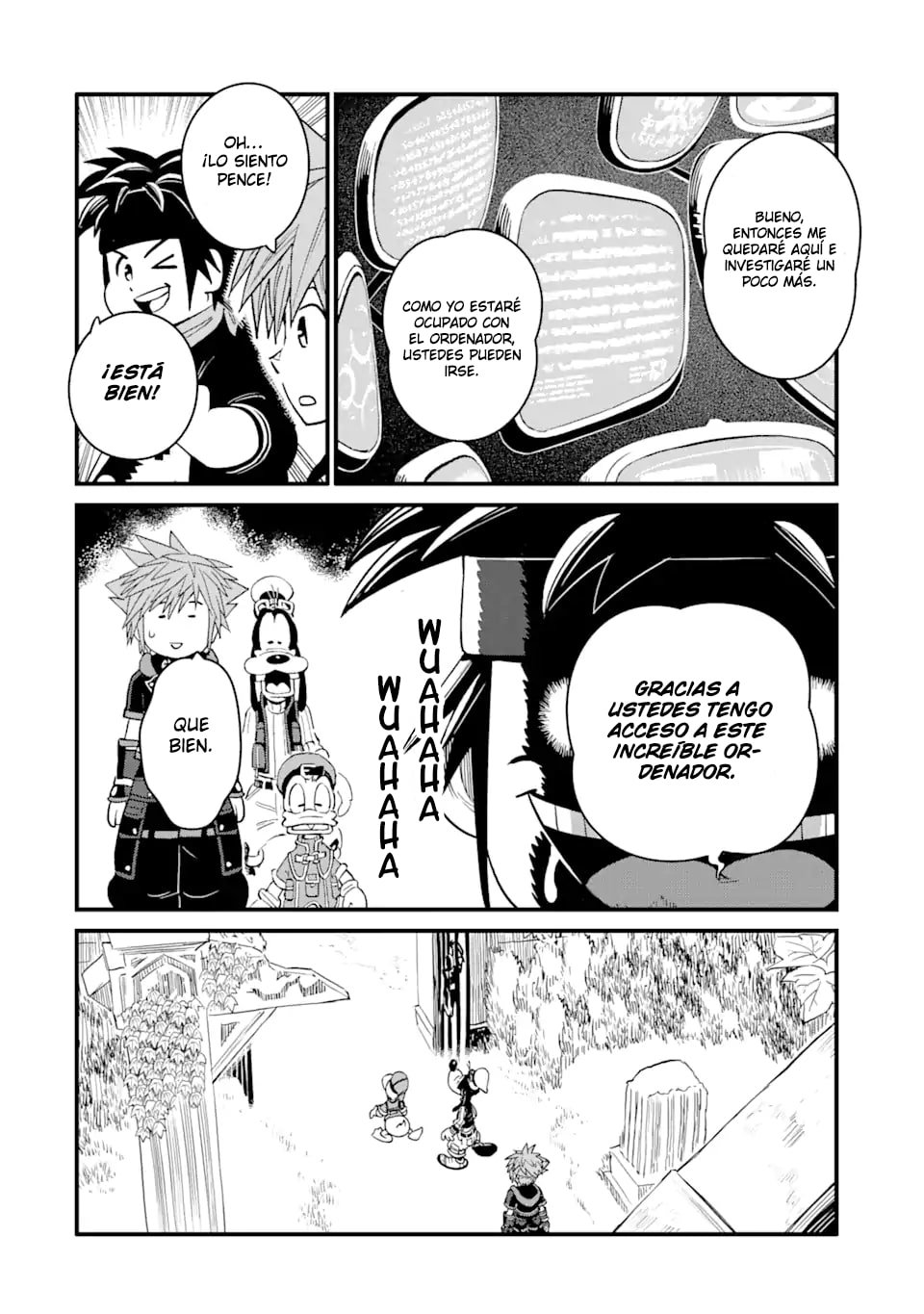 Read kingdom Hearts III ES Manga Online