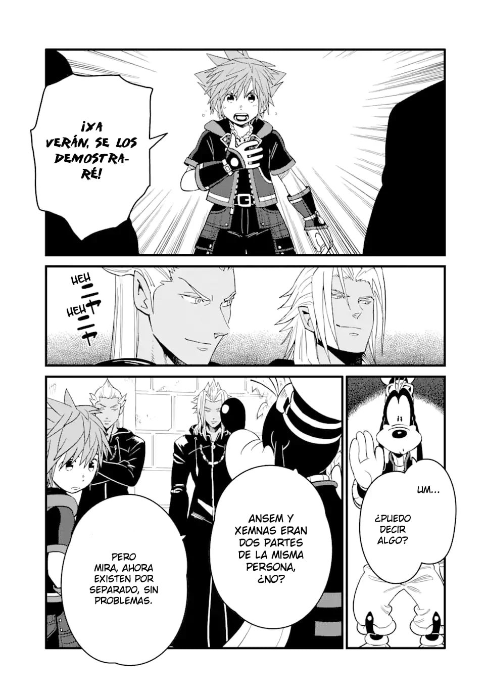 Read kingdom Hearts III ES Manga Online