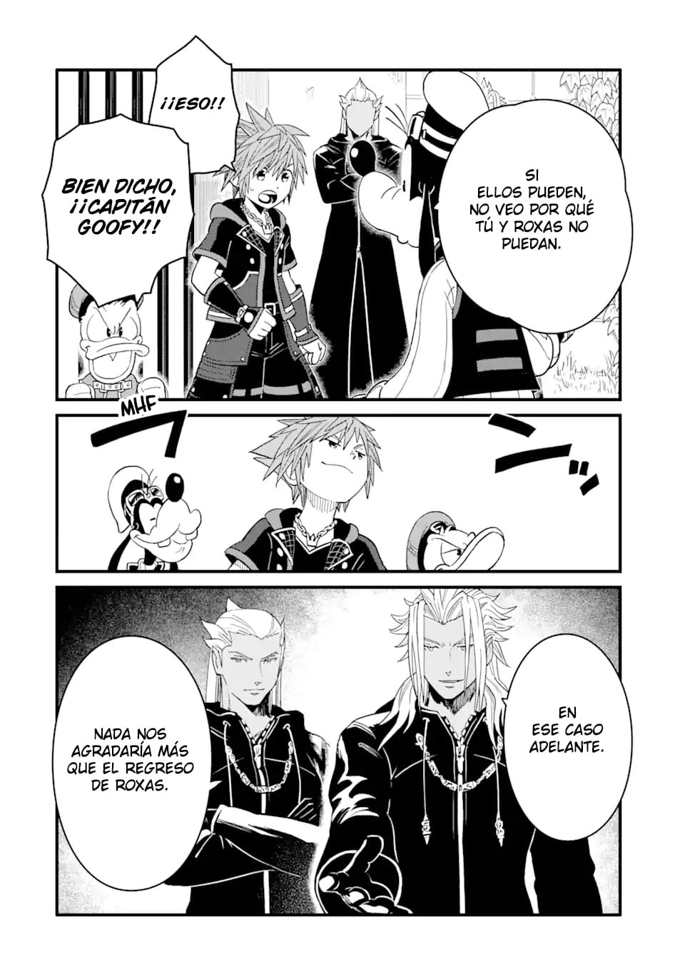 Read kingdom Hearts III ES Manga Online