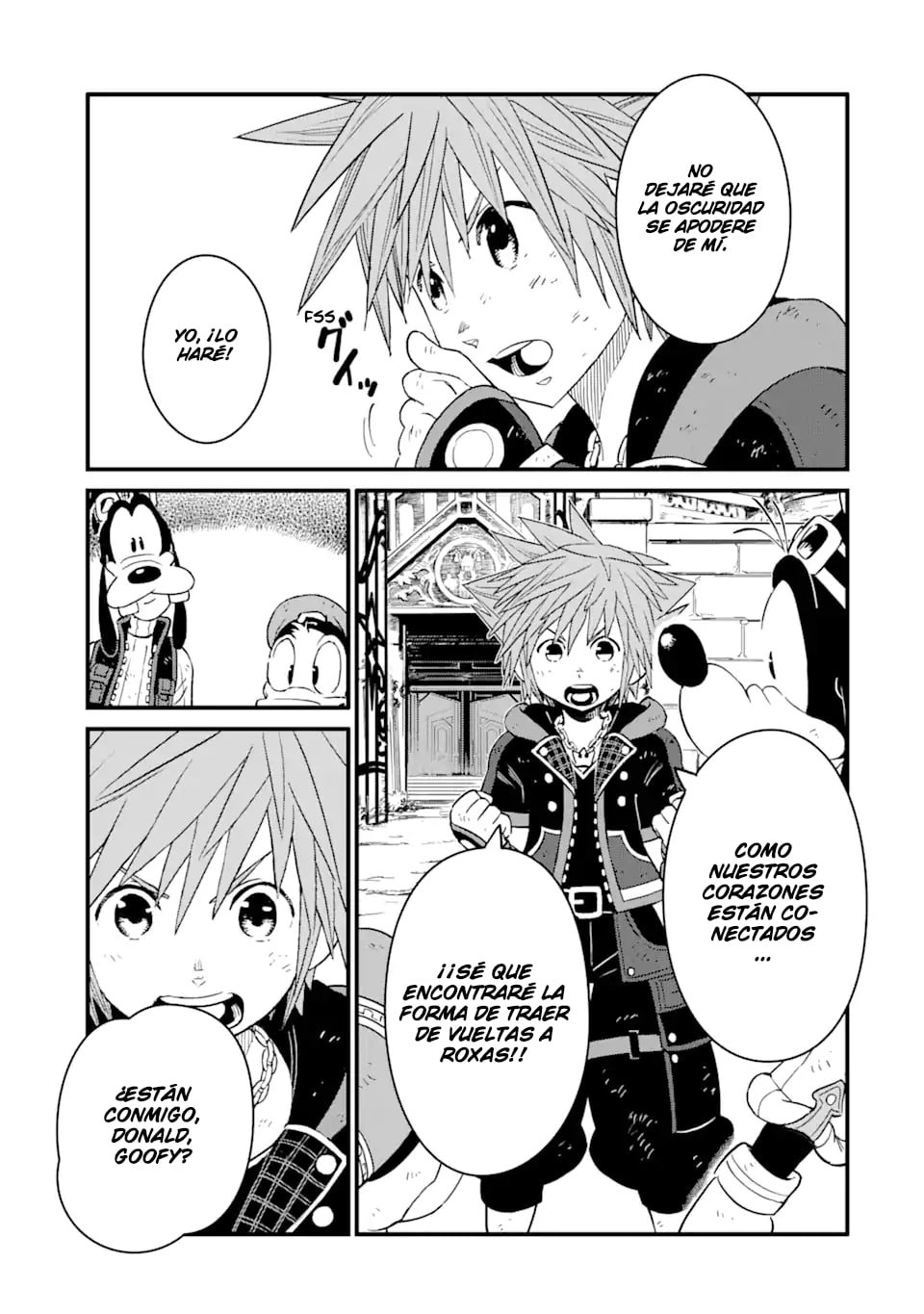 Read kingdom Hearts III ES Manga Online