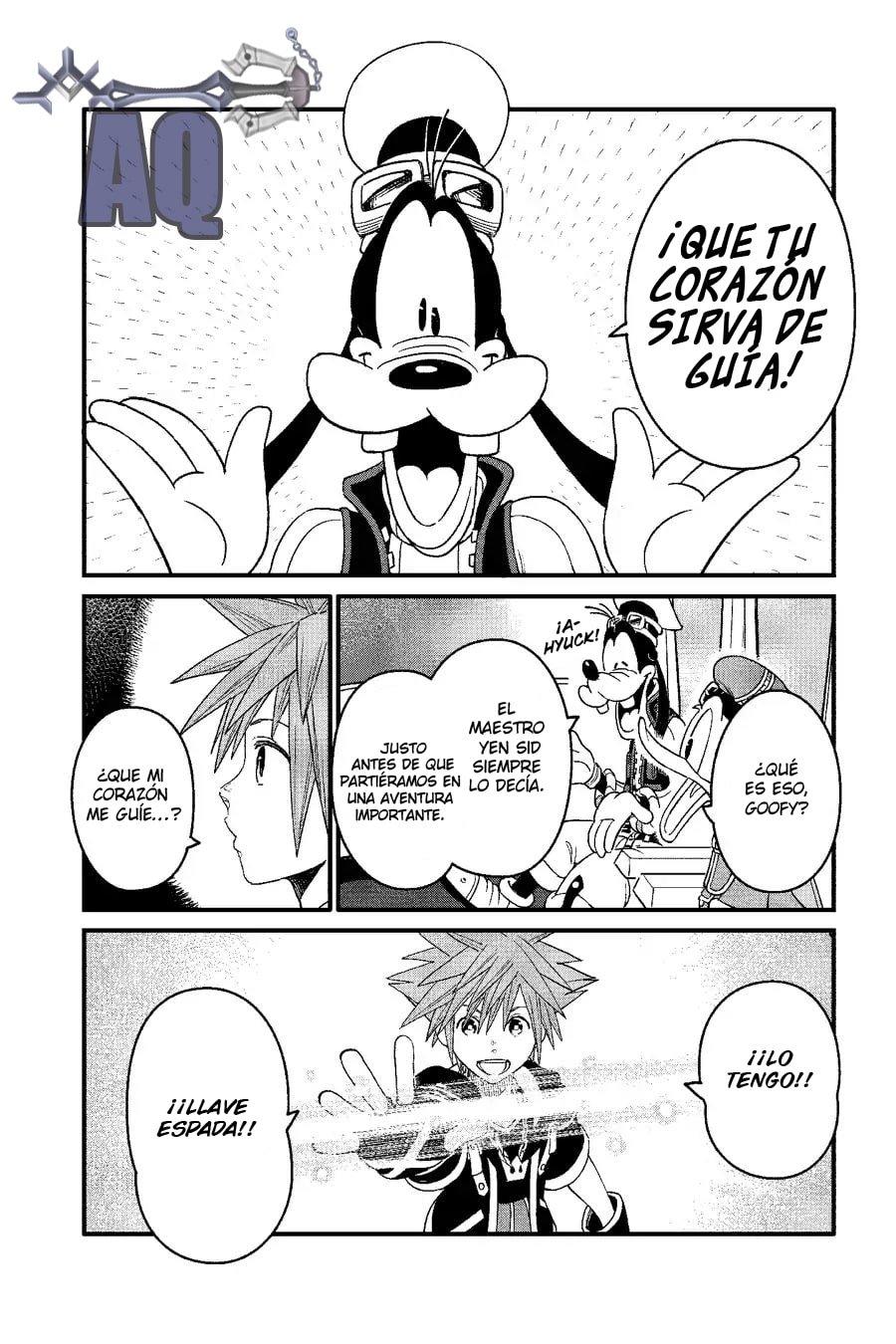 Read kingdom Hearts III ES Manga Online