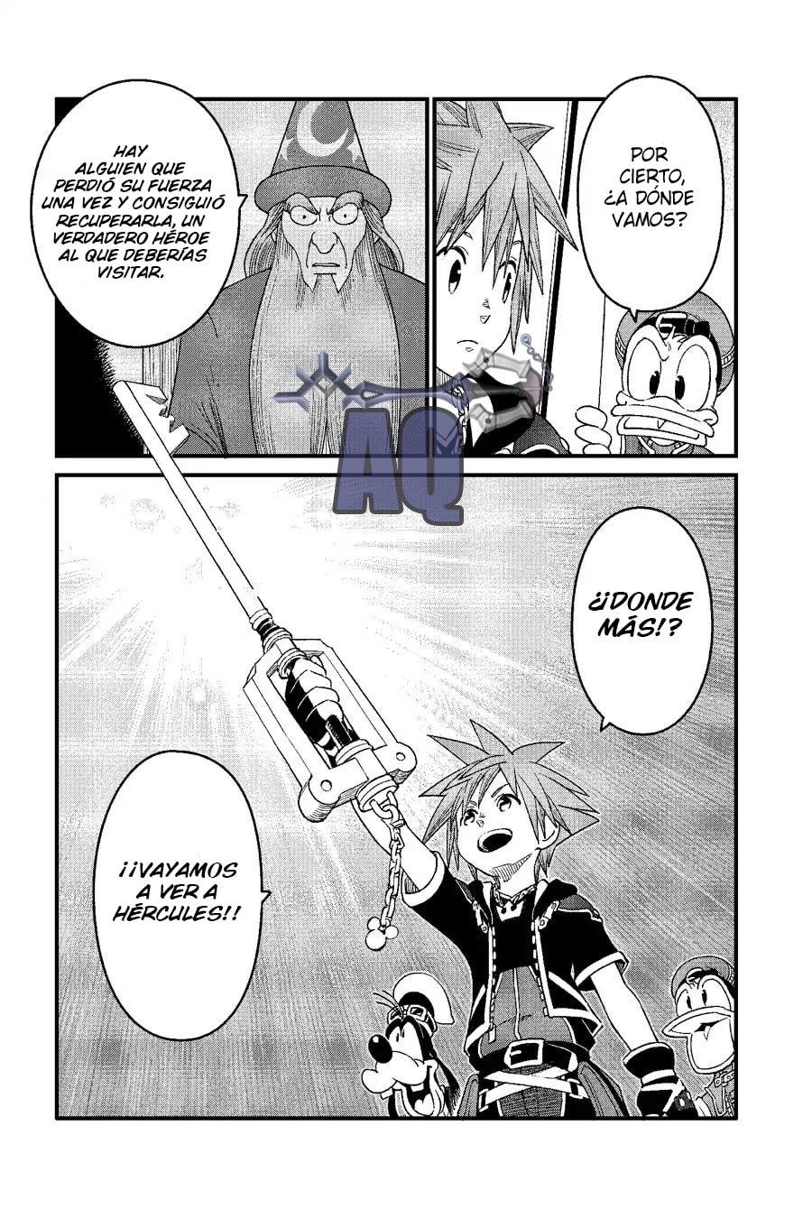 Read kingdom Hearts III ES Manga Online