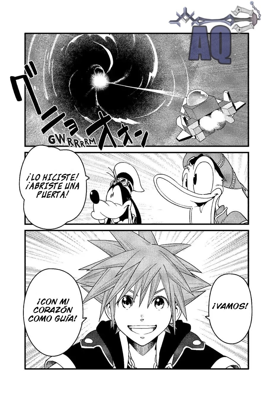 Read kingdom Hearts III ES Manga Online