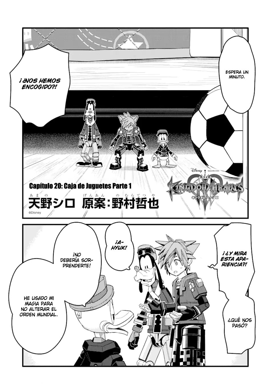 Read kingdom Hearts III ES Manga Online