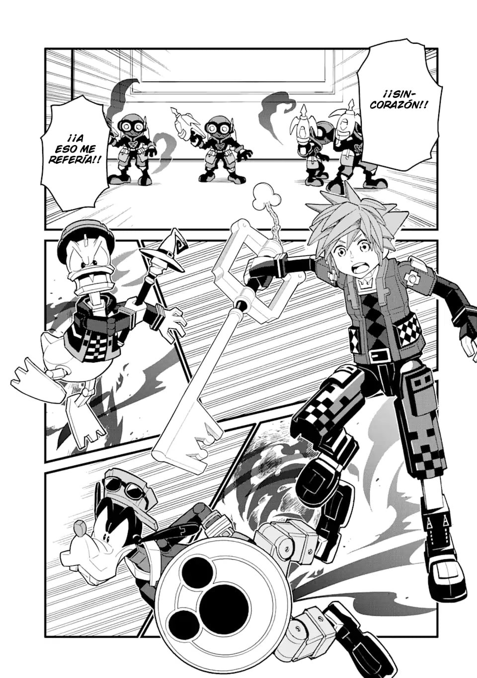 Read kingdom Hearts III ES Manga Online
