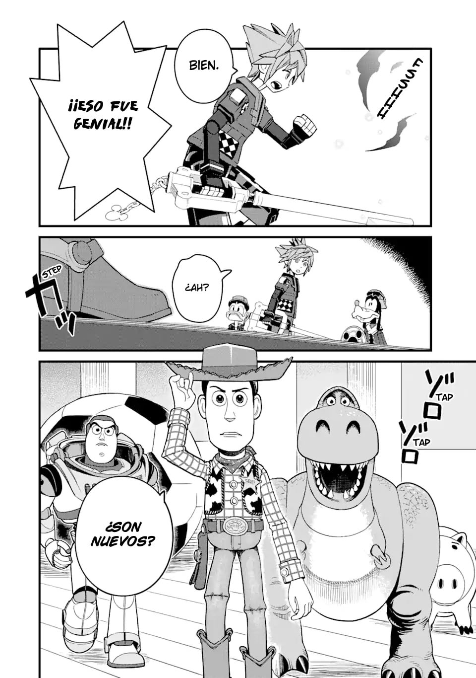 Read kingdom Hearts III ES Manga Online