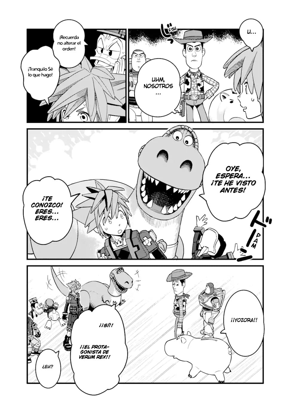 Read kingdom Hearts III ES Manga Online