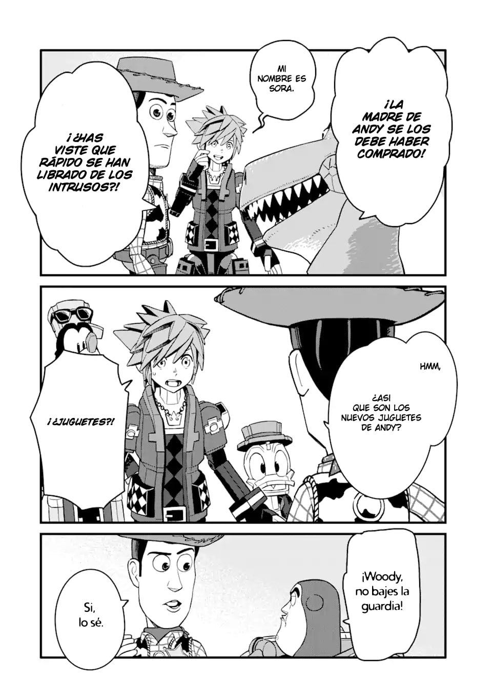 Read kingdom Hearts III ES Manga Online