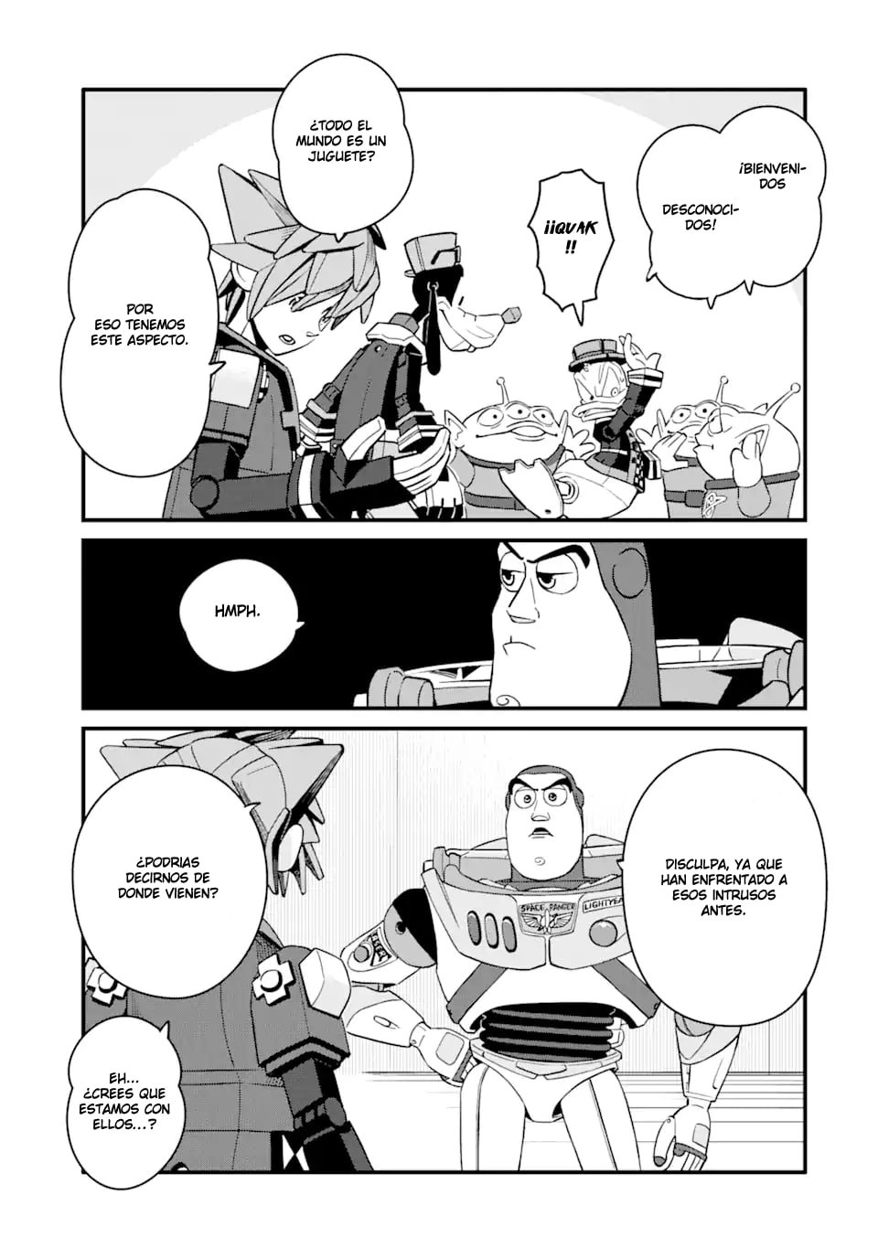 Read kingdom Hearts III ES Manga Online