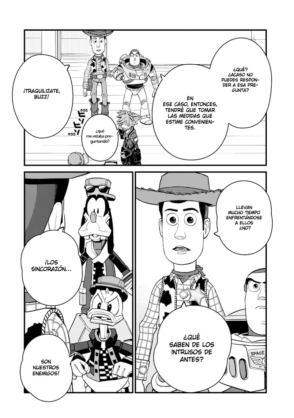 Read kingdom Hearts III ES Manga Online