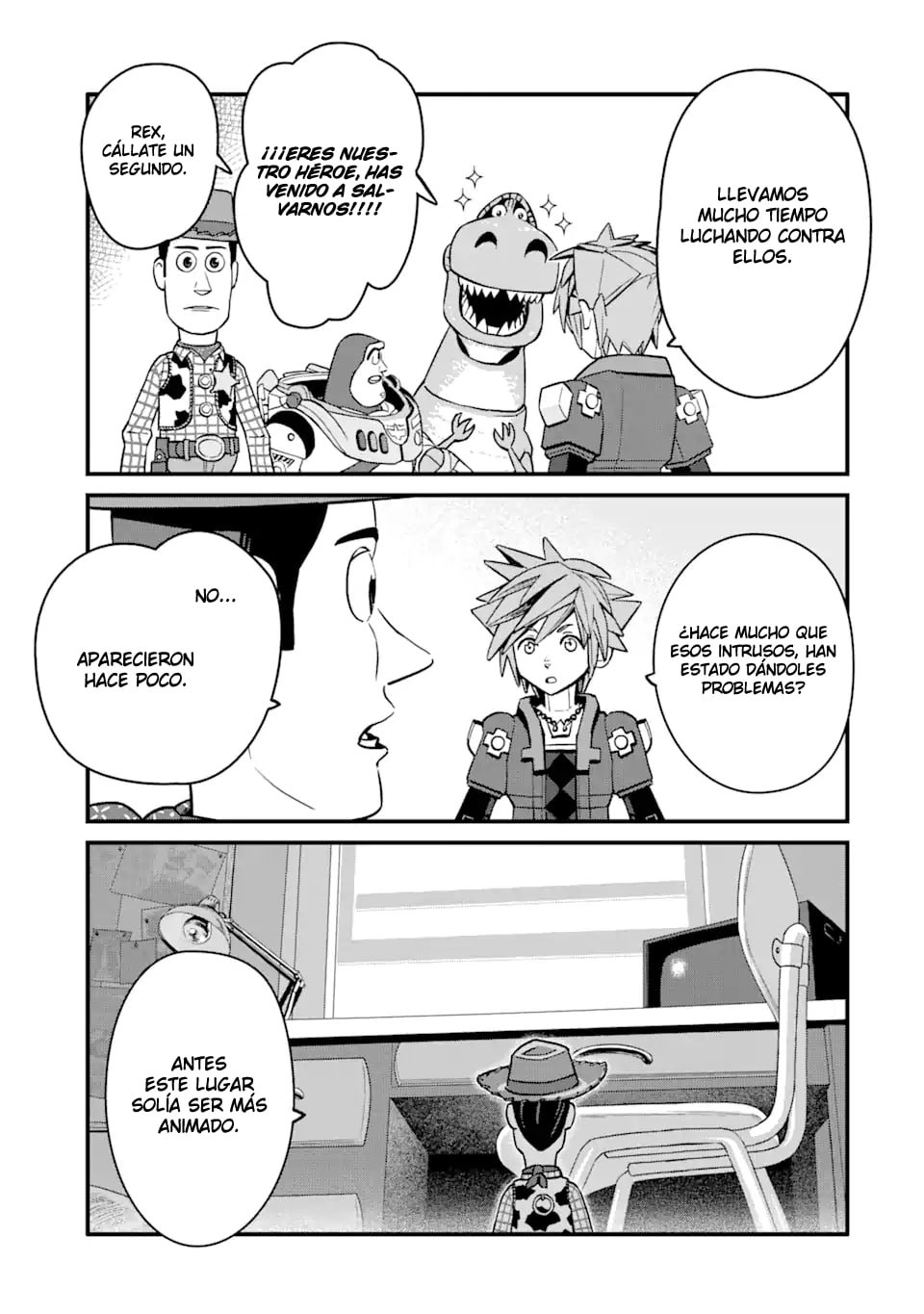 Read kingdom Hearts III ES Manga Online