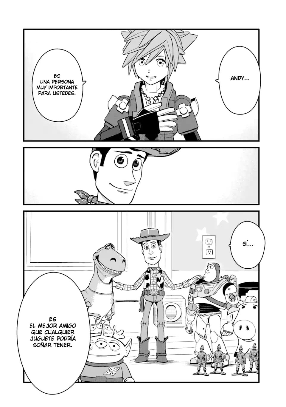 Read kingdom Hearts III ES Manga Online