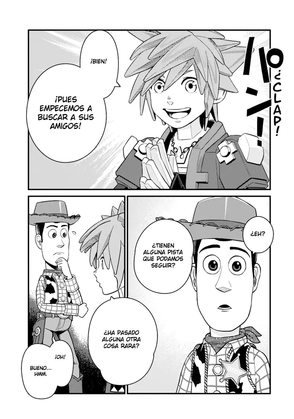 Read kingdom Hearts III ES Manga Online