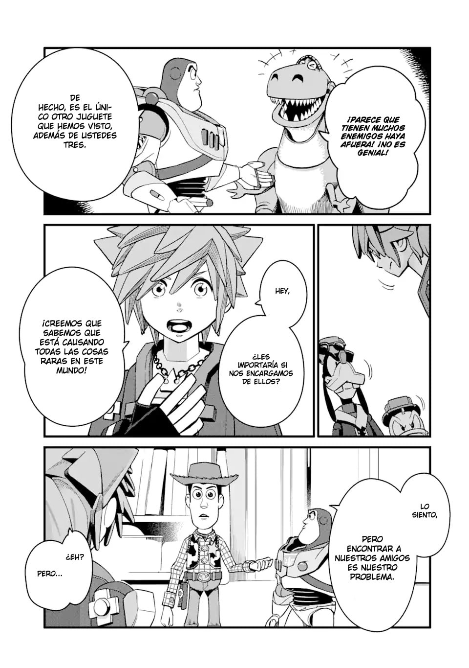 Read kingdom Hearts III ES Manga Online