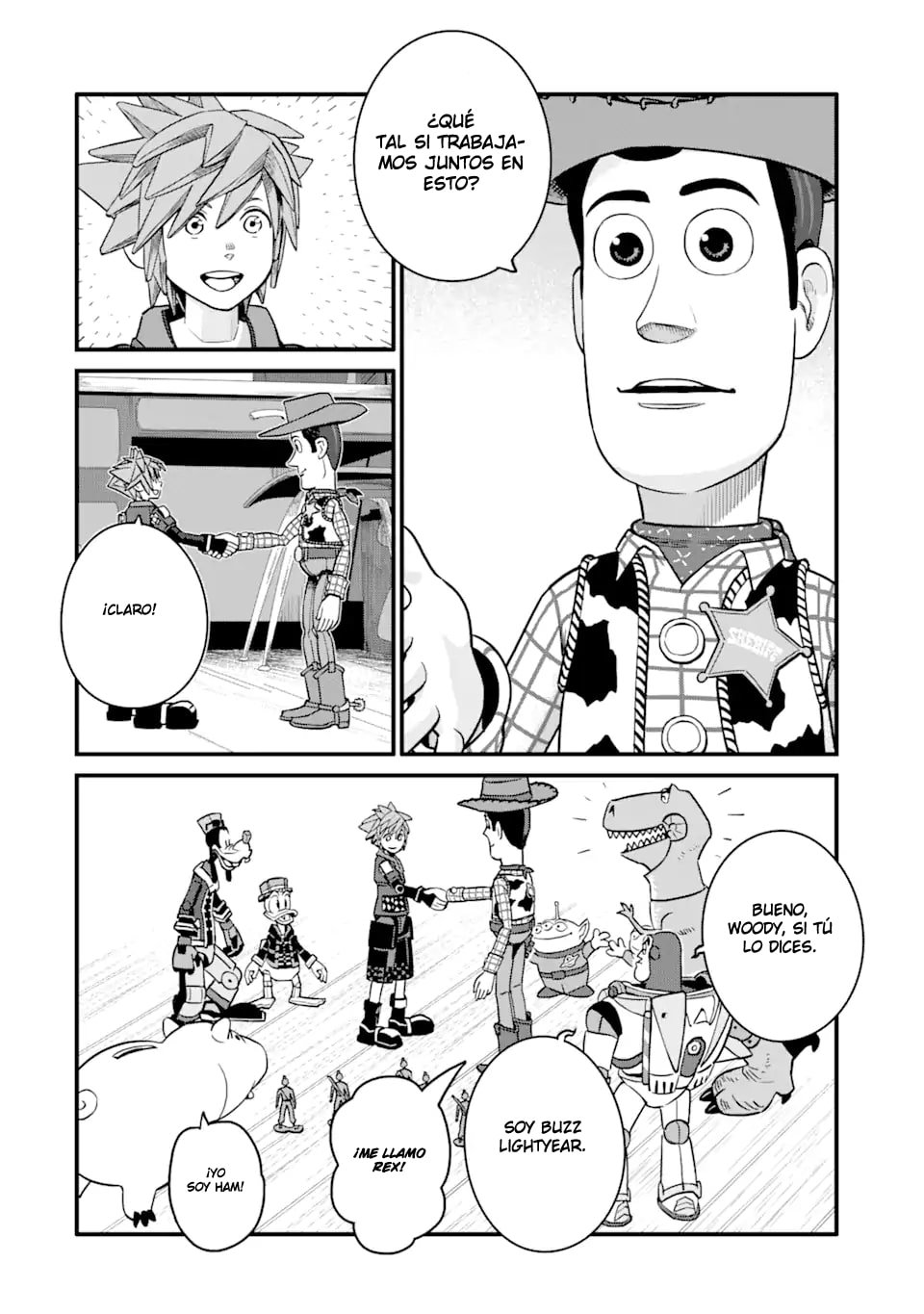 Read kingdom Hearts III ES Manga Online