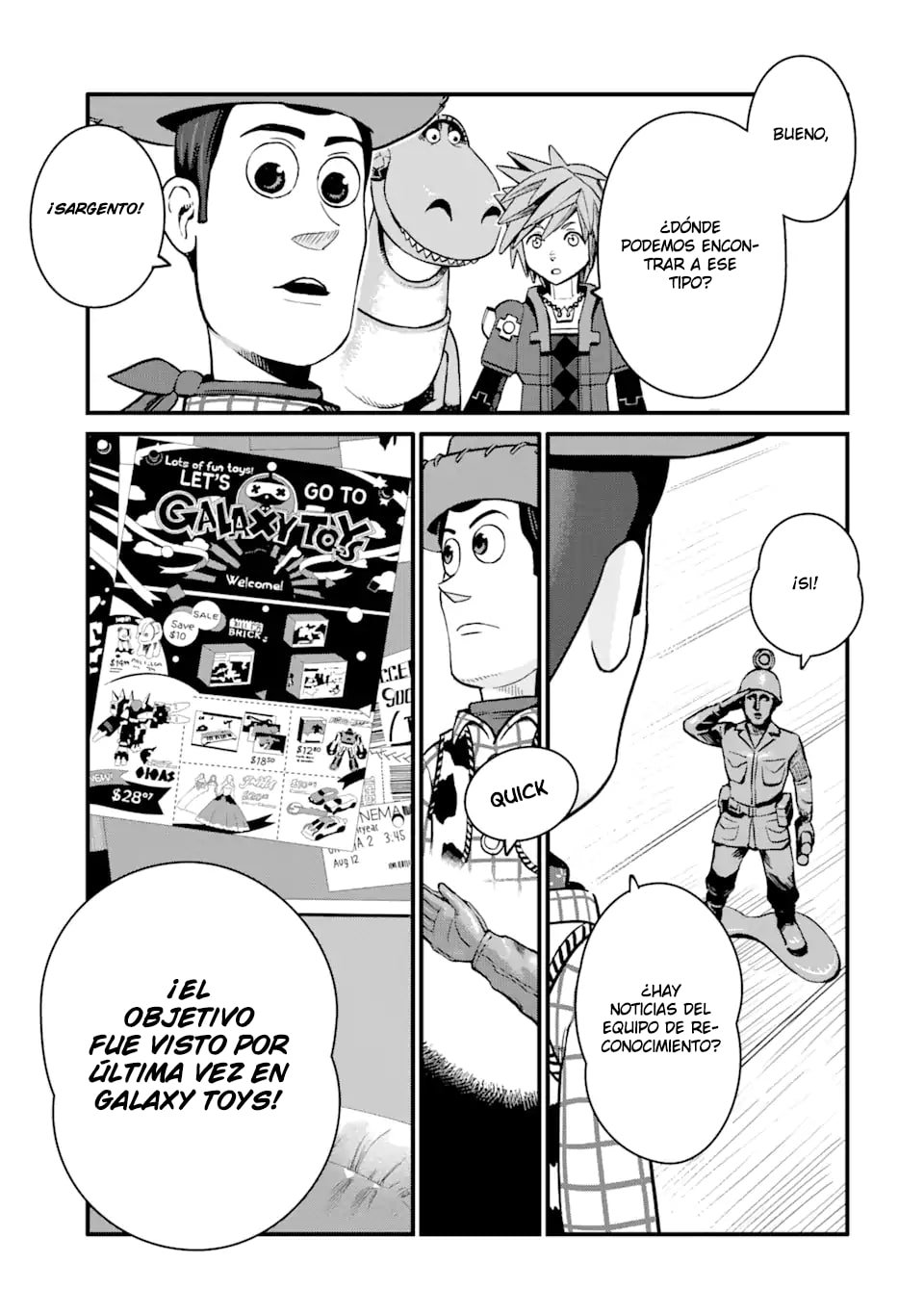 Read kingdom Hearts III ES Manga Online
