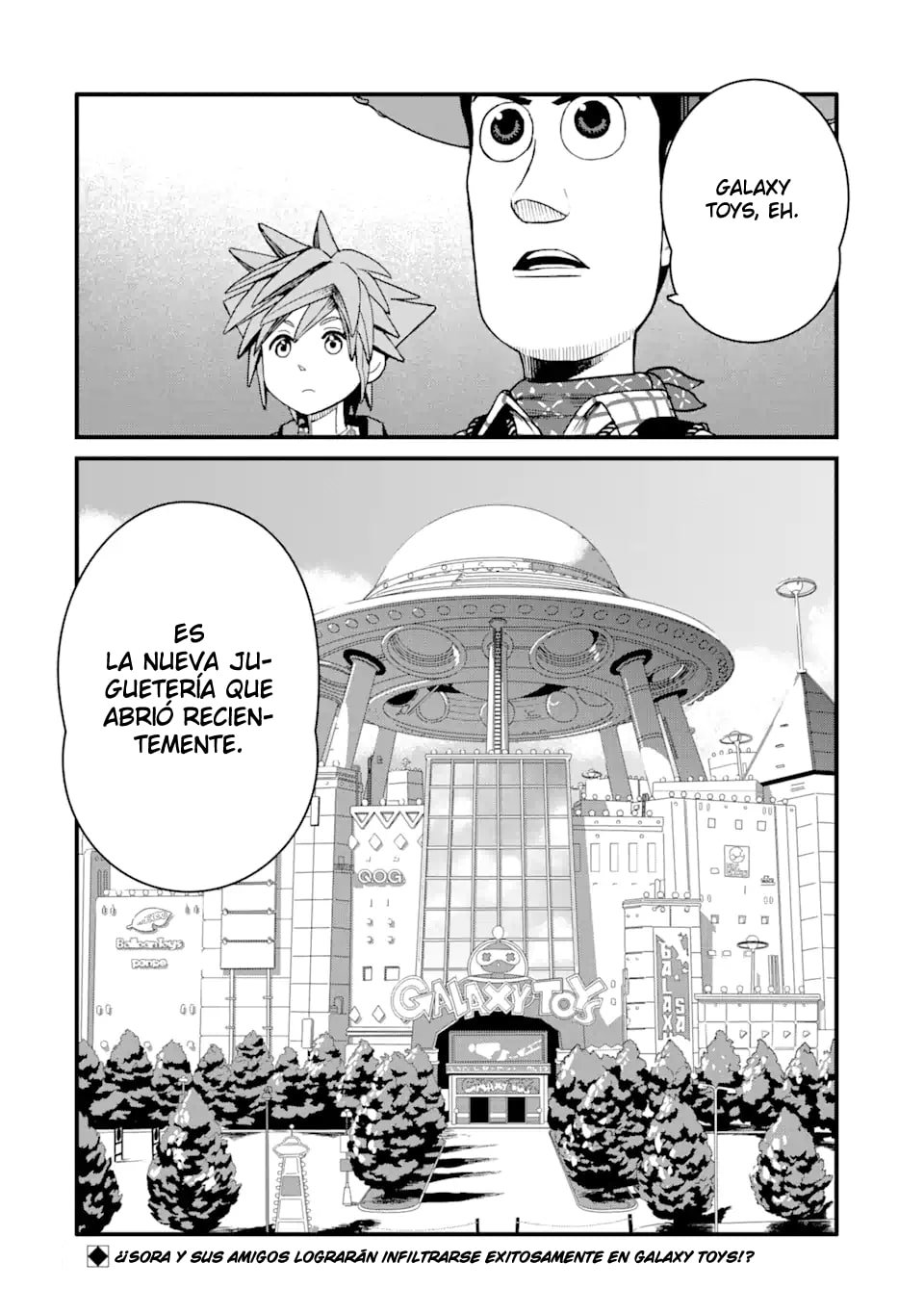Read kingdom Hearts III ES Manga Online