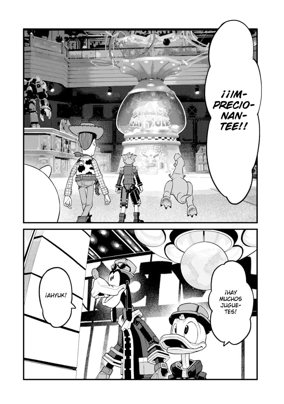 Read kingdom Hearts III ES Manga Online