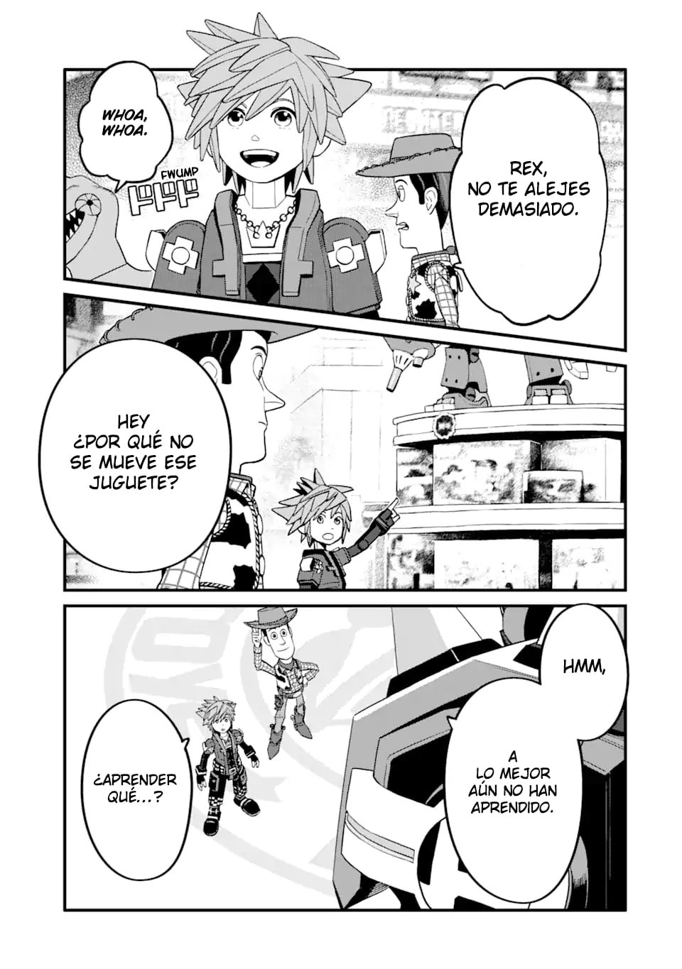 Read kingdom Hearts III ES Manga Online