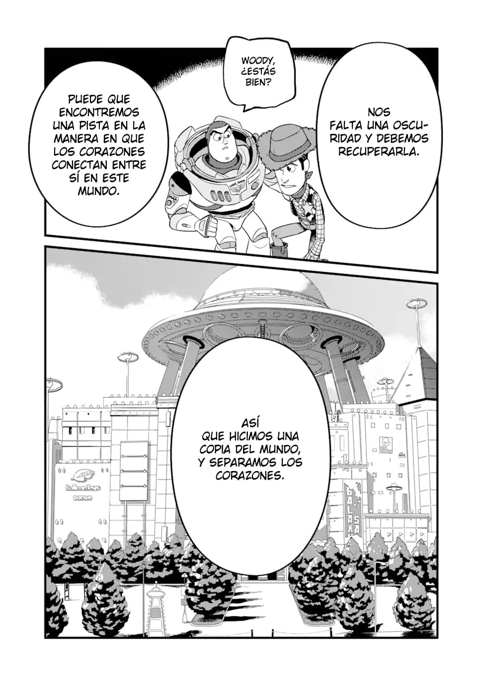 Read kingdom Hearts III ES Manga Online