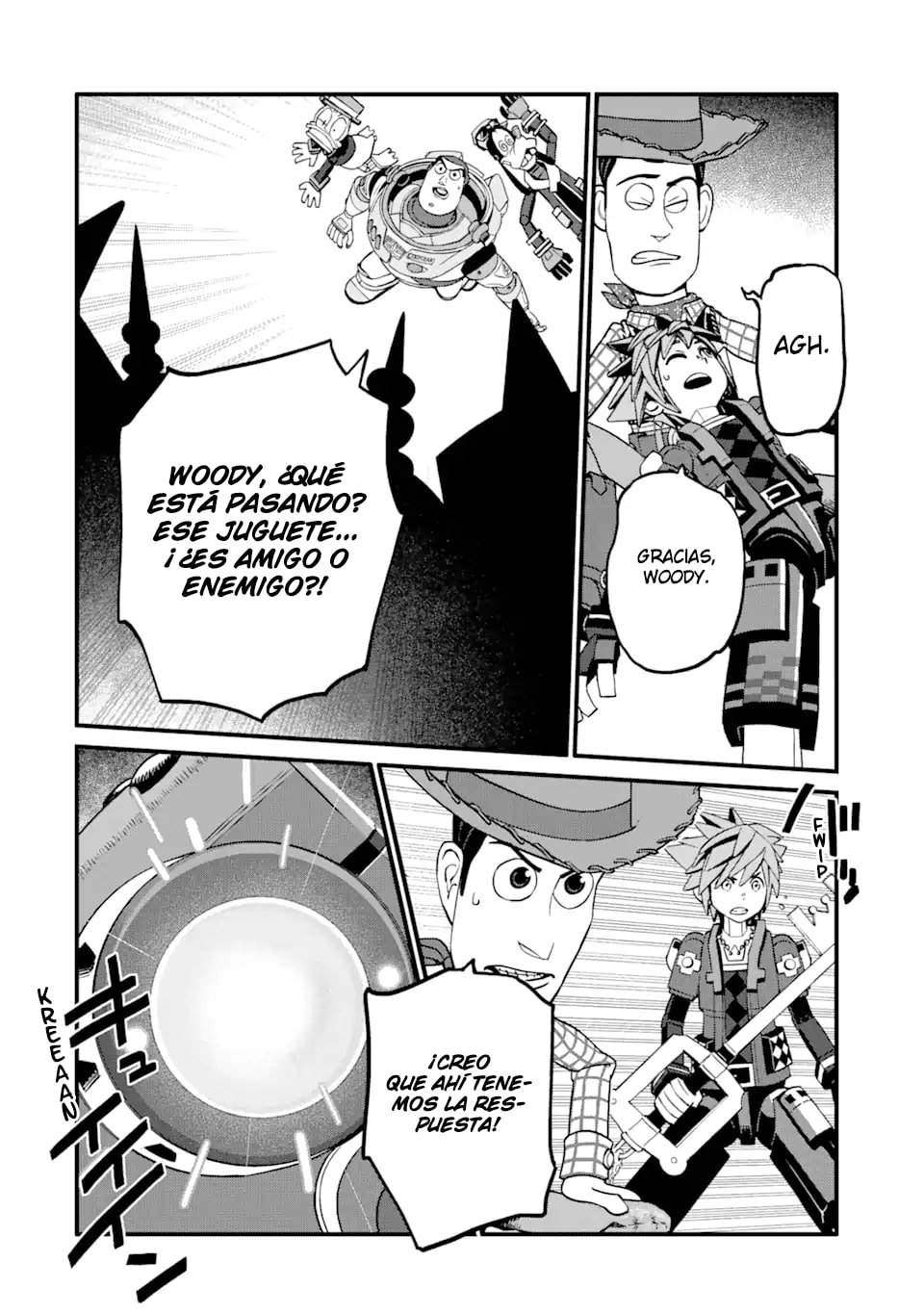 Read kingdom Hearts III ES Manga Online