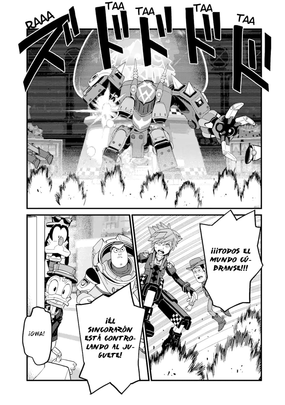 Read kingdom Hearts III ES Manga Online